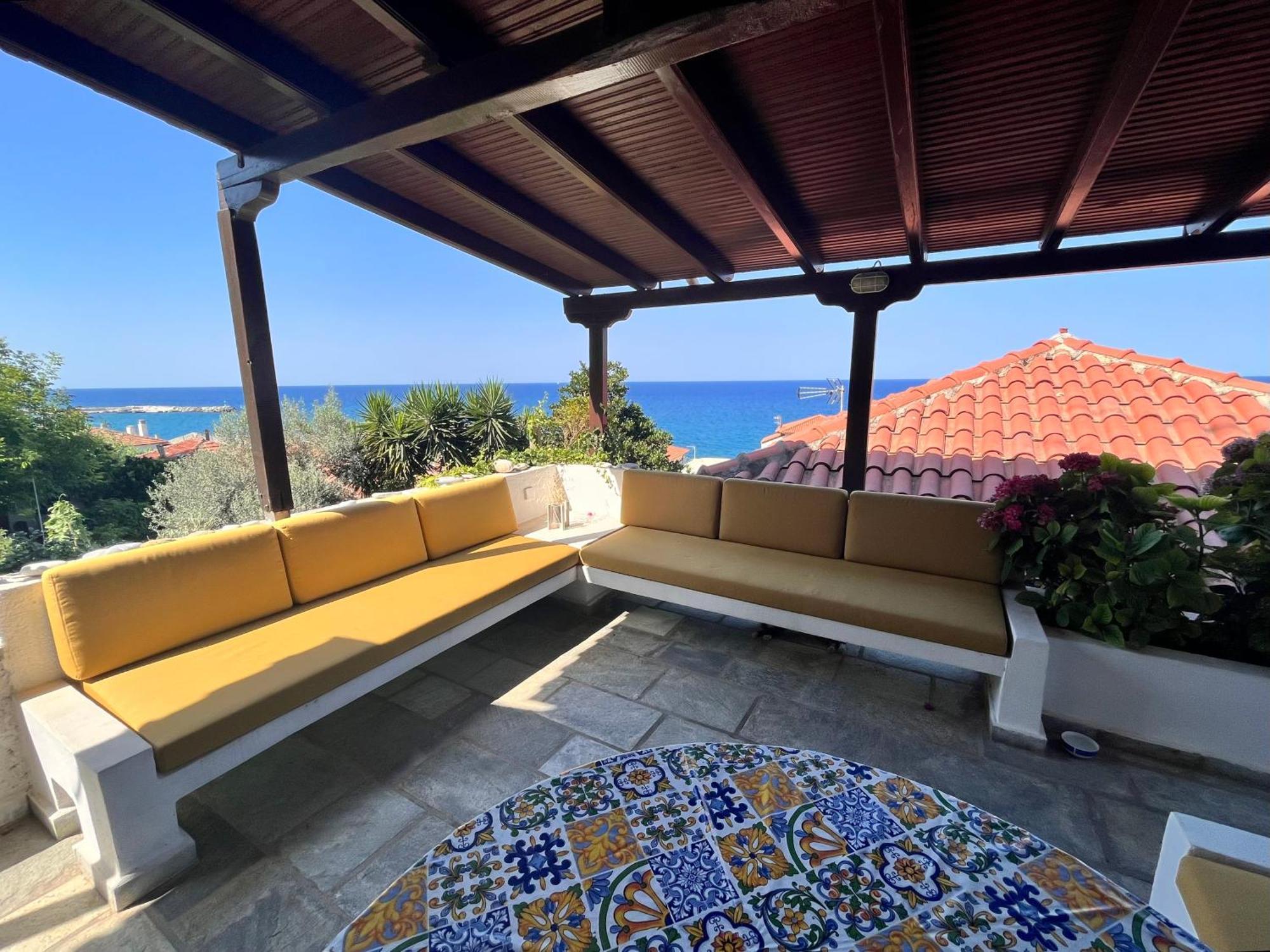 Casa Fagri - Maisonette With Sea View Agios Ioannis  Екстериор снимка